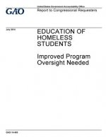 Education of homeless students, improved program oversight needed: report to congressional requesters.