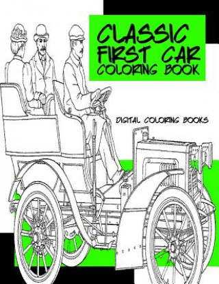 Classic First Cars Coloring Book