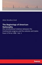 Beginnings of American Nationality