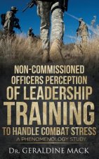 Non Commissioned Officers Perception of Leadership Training To Handle Combat Stress: A Phenomenology Study