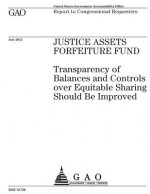 Justice Assets Forfeiture Fund: transparency of balances and controls over equitable sharing should be improved: report to congressional requesters.
