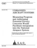 Unmanned aircraft systems: measuring progress and mitigating potential privacy concerns would facilitate integration into the National Airspace S