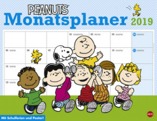 Peanuts Monatsplaner - Kalender 2019