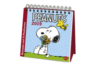 Peanuts Aufstell-Postkartenkalender 2019