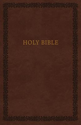 KJV, Holy Bible, Soft Touch Edition, Leathersoft, Brown, Comfort Print