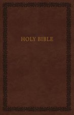 KJV, Holy Bible, Soft Touch Edition, Leathersoft, Brown, Comfort Print