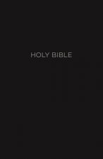 NKJV Holy Bible, Giant Print Center-Column Reference Bible, Black Leather-look, Thumb Indexed, 72,000+ Cross References, Red Letter, Comfort Print: Ne