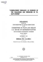 Unemployment insurance: an overview of the challenges and strengths of today's system: hearing before the Subcommittee on Human Resources of t