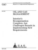 Oil and gas management: Interior's reorganization complete, but challenges remain in implementing new requirements: report to congressional re