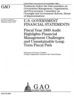 U.S. Government financial statements: financial year 2009 audit highlights financial management challenges and unsustainable long-term fiscal path: te