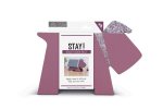 Stay! Doggy Book Rest Purple Herringbone
