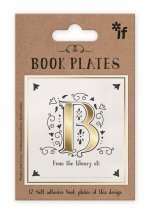 Letter Book Plates Letter B