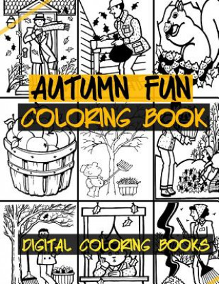 Autumn Fun Coloring Book
