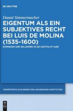 Eigentum als ein subjektives Recht bei Luis de Molina (1535-1600)