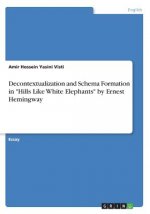 Decontextualization and Schema Formation in 