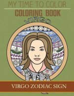 Virgo Zodiac Sign - Adult Coloring Book