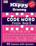 Happy Granny (Code Word) Puzzle Book