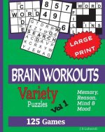Brain Workouts (Variety) Puzzles Vol 1