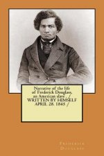 Narrative of the life of Frederick Douglass, an American slave . / WRITTEN BY HIMSELF APRIL 28. 1845 /