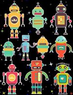 Robots Sticker Album For Boys: 100 Plus Pages For PERMANENT Sticker Collection, Activity Book For Boys or Girls - 8.5 by 11