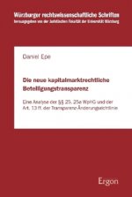 Die neue kapitalmarktrechtliche Beteiligungstransparenz