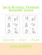Jack Russell Terrier Memory Game: Color - Cut - Play