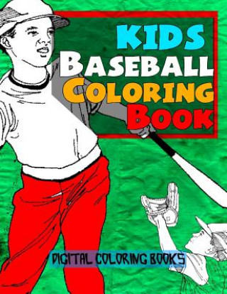 Kids Baseball Coloring Book