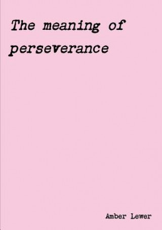 meaning of perseverance