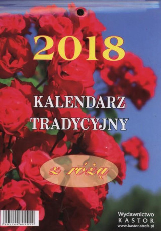 Kalendarz 2018 KL 14 Tradycyjny z różą