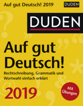 Duden Auf gut Deutsch! 2019