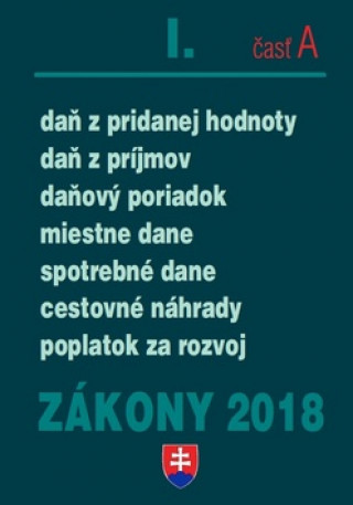 Zákony 2018 I. časť A