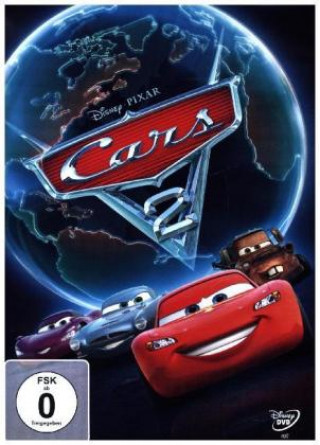 Cars 2, 1 DVD