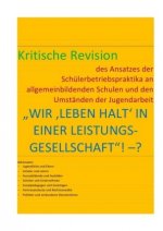 WIR 'LEBEN HALT' IN EINER LEISTUNGS-GESELLSCHAFT