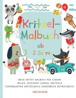 Kritzel-Malbuch ab 2 Jahre Mein erstes Malbuch fur Kinder Malen, Zeichnen lernen, Kritzeln Kindergarten Kritzelbuch Kinderbuch Mitmachbuch
