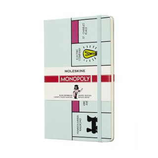 Moleskine Monopoly Board Limited Edition Notebook Large Plain