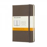 Moleskine Earth Brown Notebook Pocket Ruled Hard