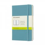 Moleskine Reef Blue Notebook Pocket Plain Hard