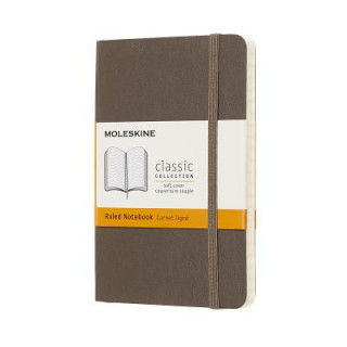 Moleskine Earth Brown Notebook Pocket Ruled Soft