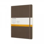 Moleskine Earth Brown Notebook Extra Large Ruled Soft