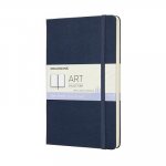 Moleskine Sapphire Blue Sketchbook Large