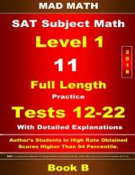 2018 SAT Subject Level 1 Book B Tests 12-22