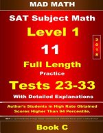 2018 SAT Subject Level 1 Book C Tests 23-33