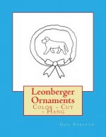 Leonberger Ornaments: Color - Cut - Hang