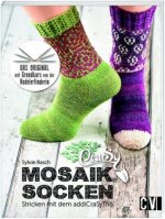 CraSy Mosaik - Socken Stricken mit dem addiCraSyTrio