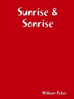Sunrise & Sonrise