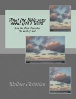 What the Bible says about God's Word: How the Bible Describes the word of God