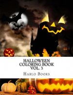 Halloween Coloring Book: Halloween Fun Coloring Book for Relaxation, Meditation & Stress Relief