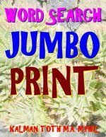 Word Search Jumbo Print: 133 Extra Large Print Themed Word Search Puzzles