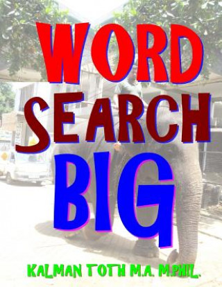 Word Search Big: 133 JUMBO PRINT Engaging Puzzles