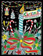 Adults Coloring Book: Magical Night before Christmas Fun and Relaxing Designs